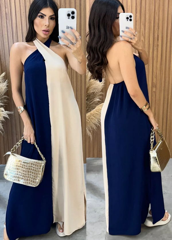 Vestido Bicolor