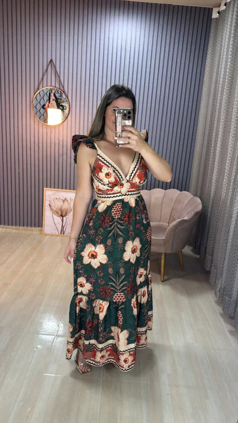 Vestido Longo Farm