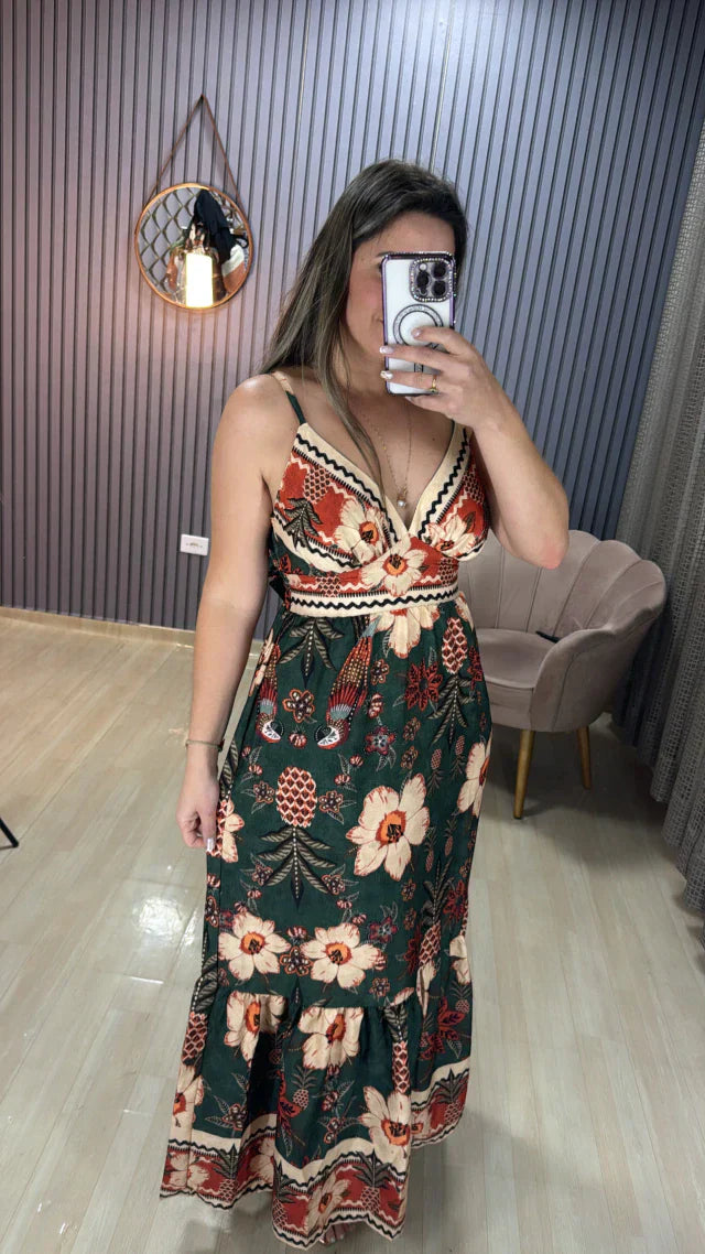 Vestido Longo Farm
