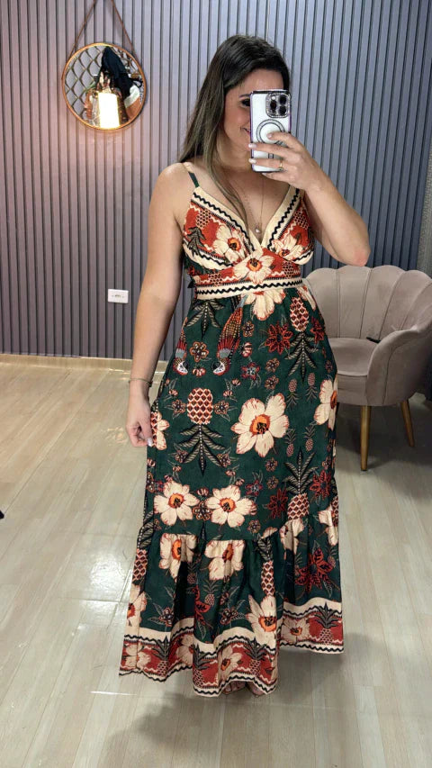 Vestido Longo Farm